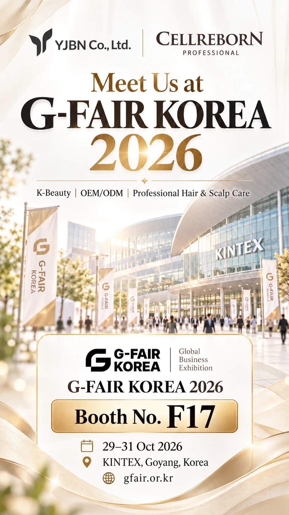 CELLREBORN at Global Beauty Exhibitions 2026